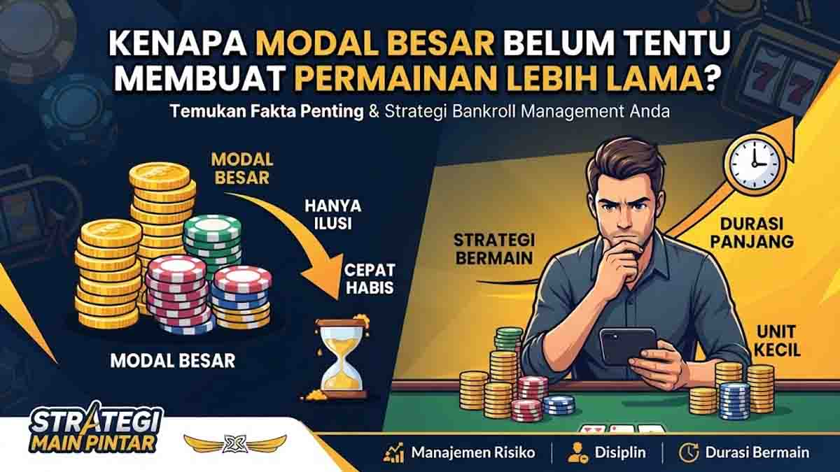 Kenapa Modal Besar Belum Tentu Membuat Permainan Lebih Lama